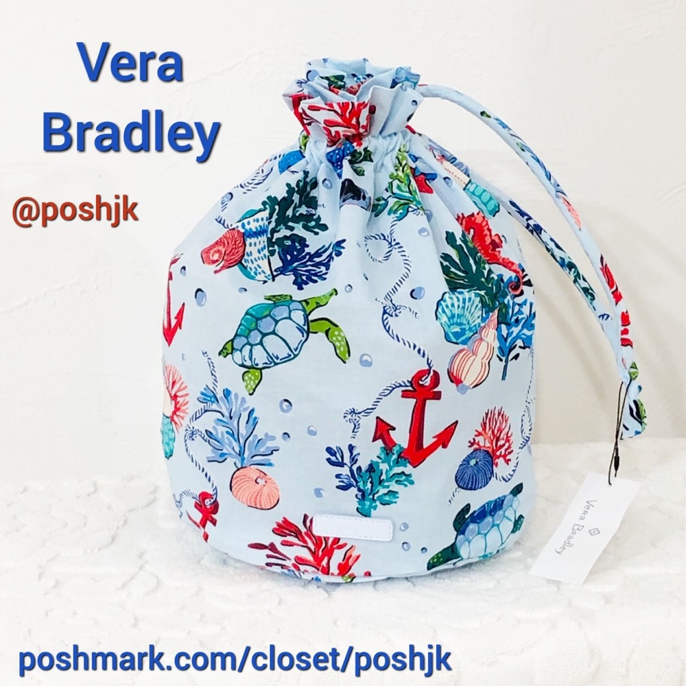 NWT Vera Bradley Ditty Bag Anchors Aweigh